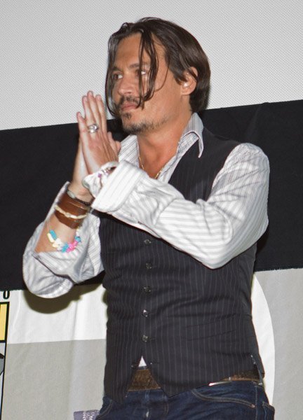 Джонни Депп на ComicCon