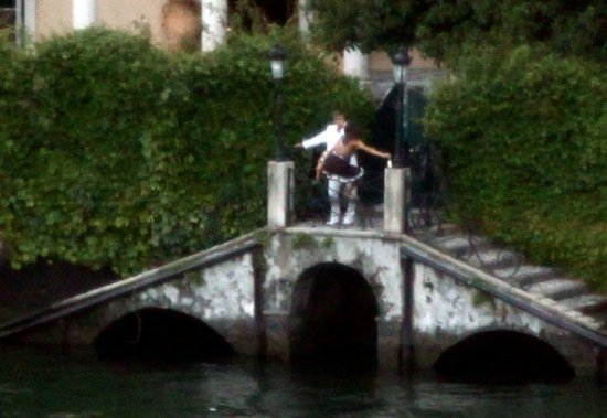 Джордж Клуни и Элизабетта Каналис