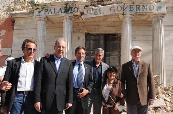 Джордж Клуни в Италии