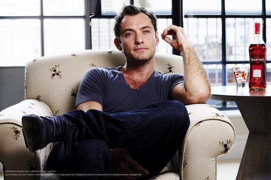 Джуд Лоу для Martini