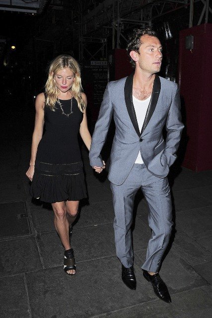 Джуд Лоу и Сиенна Миллер