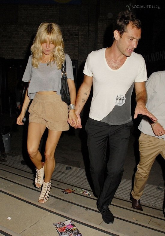 Джуд Лоу и Сиенна Миллер