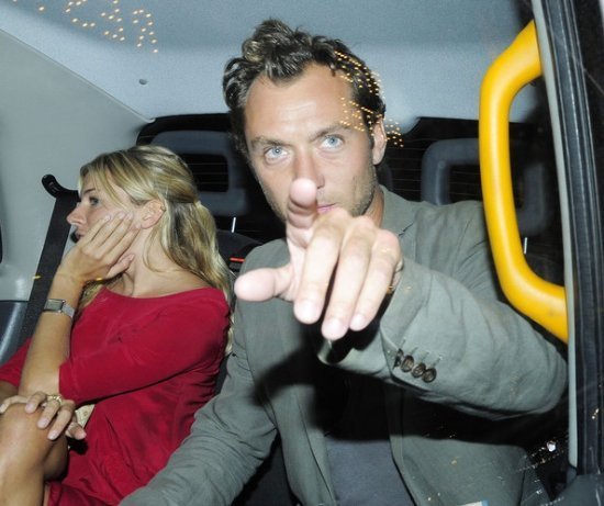 Джуд Лоу и Сиенна Миллер