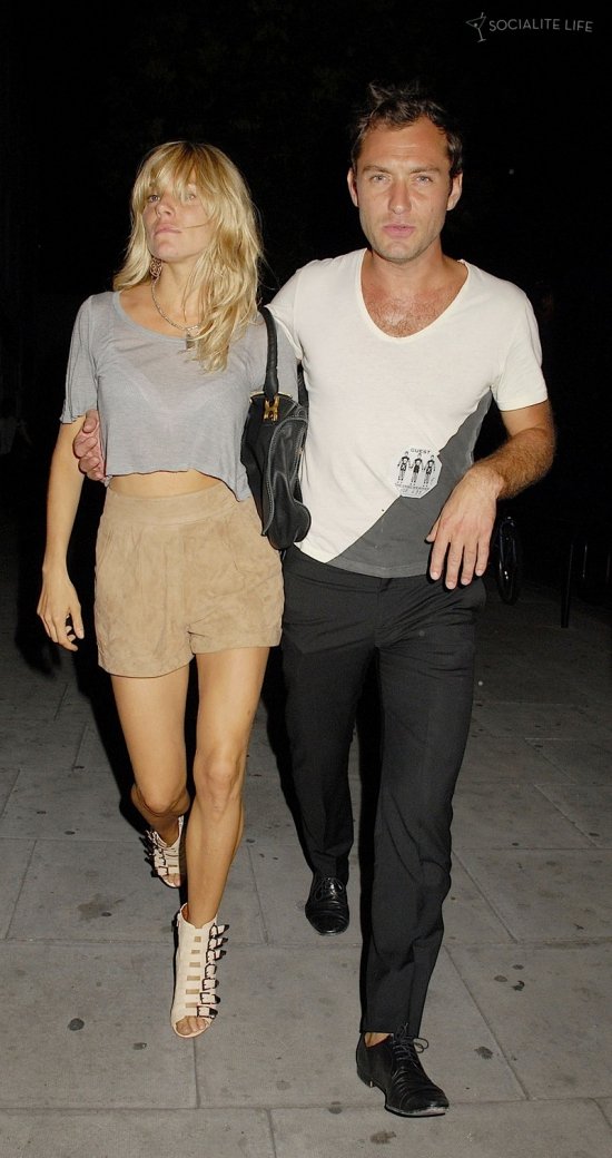 Джуд Лоу и Сиенна Миллер