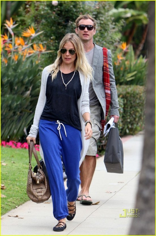 Джуд Лоу и Сиенна Миллер