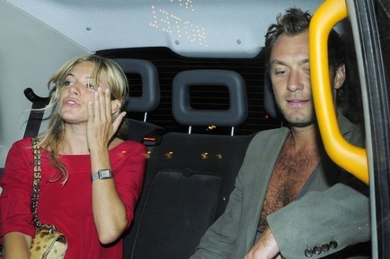 Джуд Лоу и Сиенна Миллер