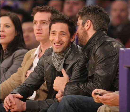 Эдриан Броуд и Джерард Батлер