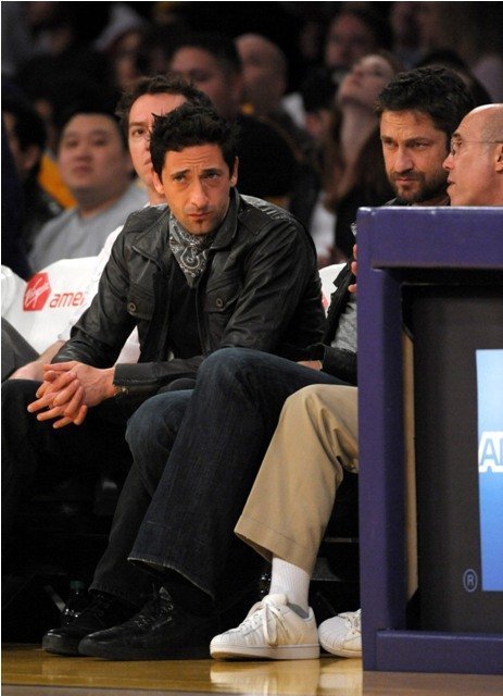 Эдриан Броуд и Джерард Батлер