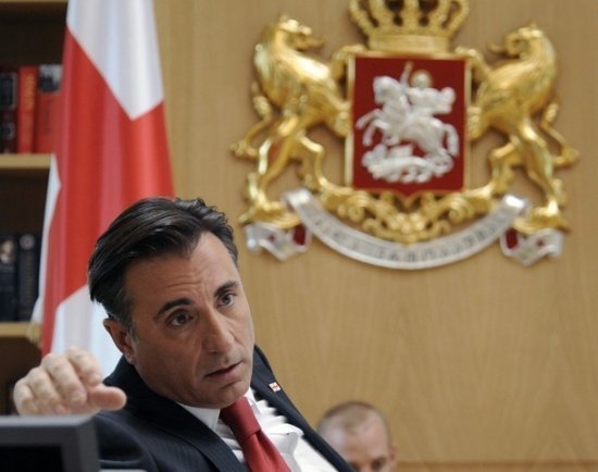 Энди Гарсия в роли Михаила Саакашвили