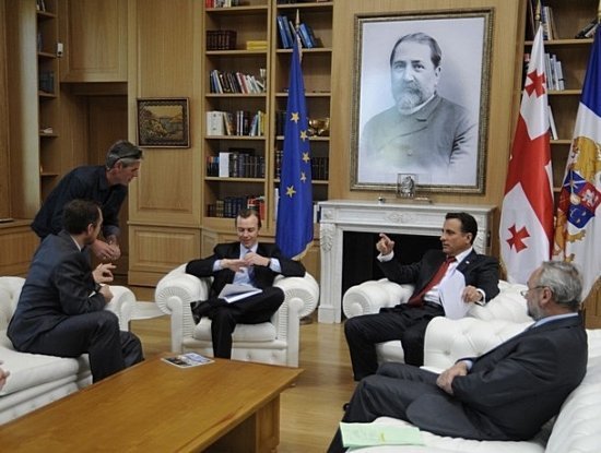 Энди Гарсия в роли Михаила Саакашвили