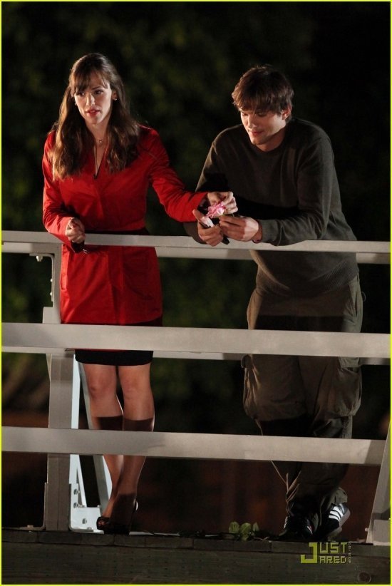 Эштон Катчер и Дженнифер Гарнер