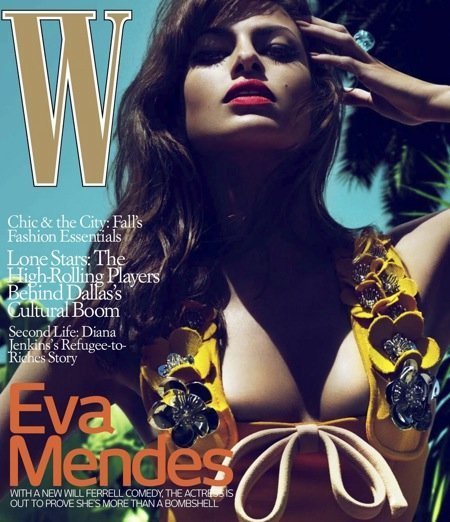 Ева Мендес для W