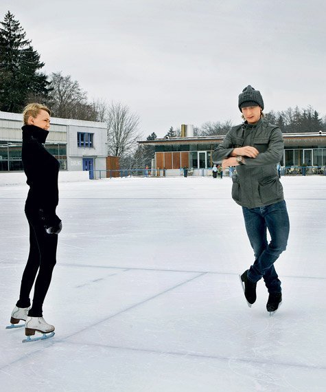 Евгений Плющенко и Яна Рудковская