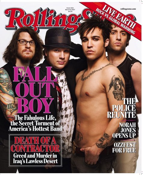 Fall Out Boy для Rolling Stone