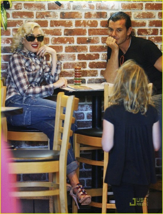 Гвен Стефани и Гевин Россдейл