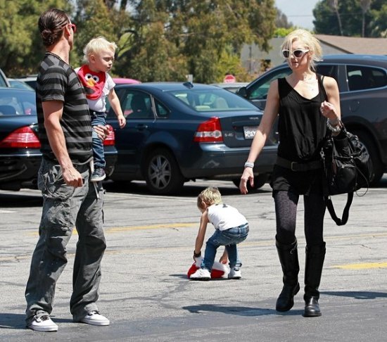 Гвен Стефани и Гевин Россдейл