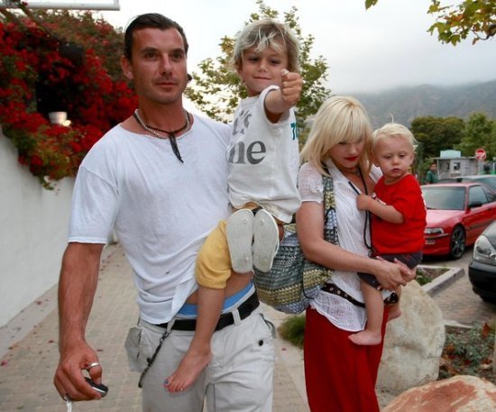 Гвен Стефани и Гевин Россдейл