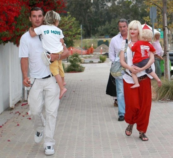 Гвен Стефани и Гевин Россдейл