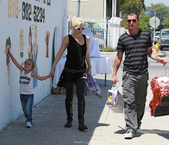 Гвен Стефани и Гевин Россдейл