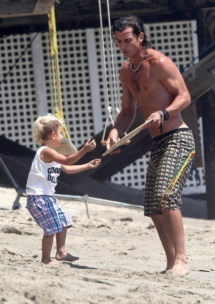 Гвен Стефани с семьей