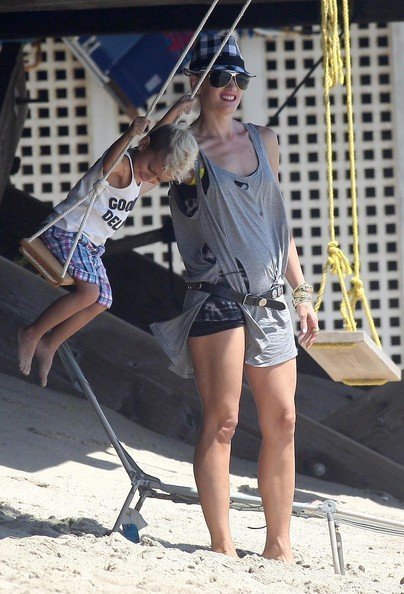 Гвен Стефани с семьей