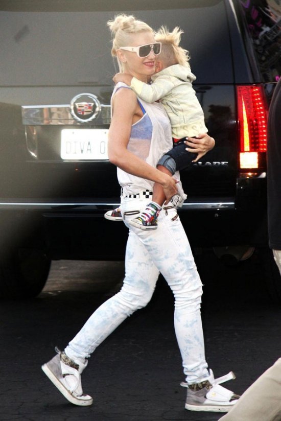 Гвен Стефани с сыном