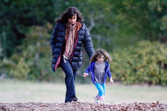 Кэти Холмс и Сури