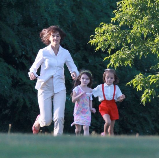 Кэти Холмс и Сури Круз