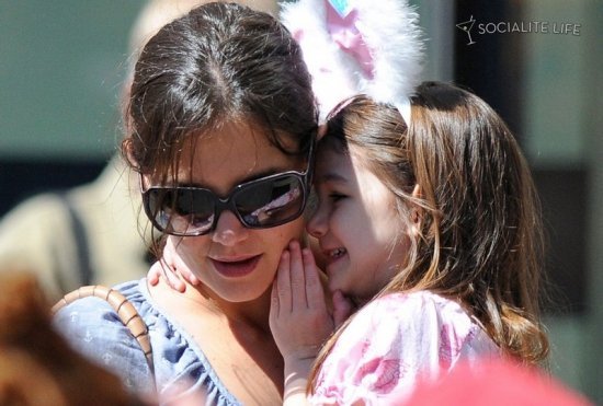 Кэти Холмс и Сури Круз