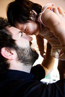 Кэтрин Хайгл с дочерью