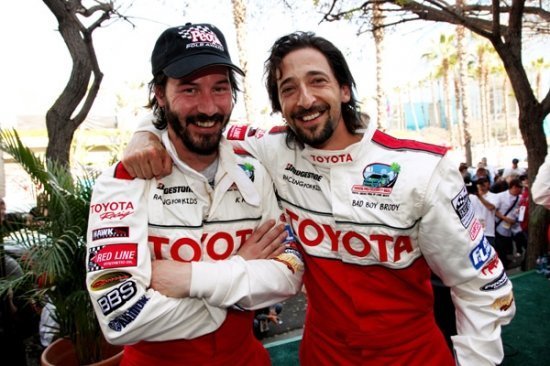 Киану Ривз и Эдриан Броуди