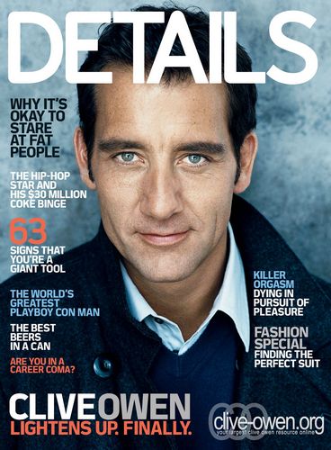 Клайв Оуэн для Details