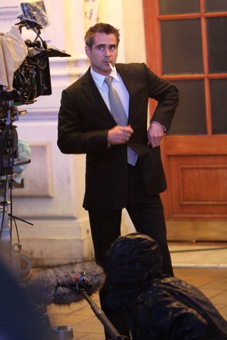 Колин Фаррел на съемках 