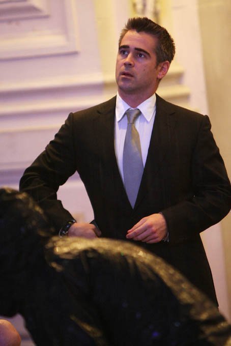 Колин Фаррел на съемках 