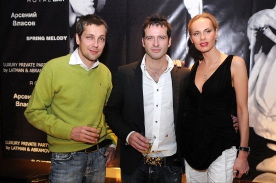 Константин Сычев, Артем Латман и Франческа Орбек