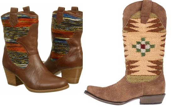 Ковбойские сапоги