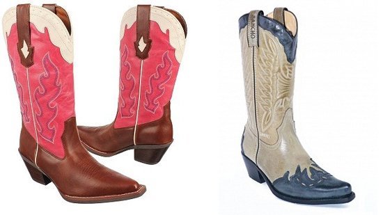 Ковбойские сапоги