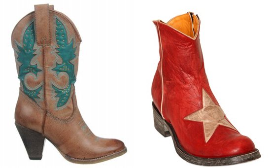 Ковбойские сапоги