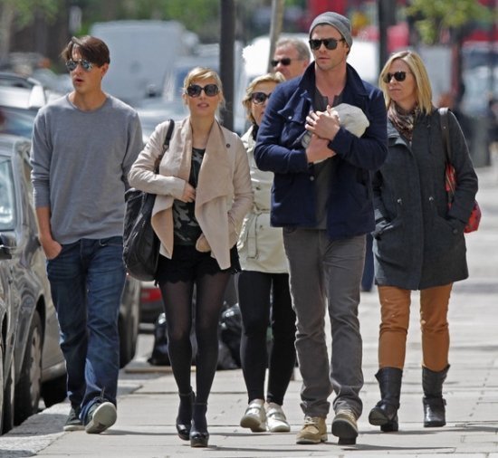 Крис Хемсворт и Эльза Патаки