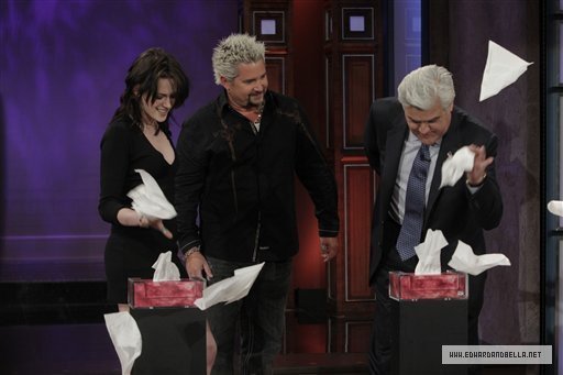 Кристен Стюарт у Джея Лено