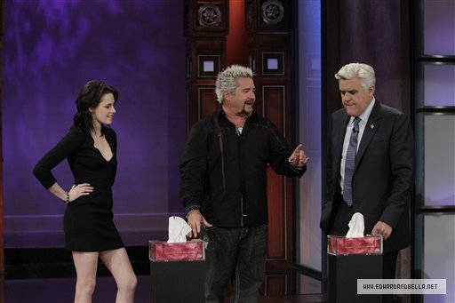 Кристен Стюарт у Джея Лено