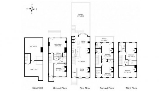 квартира Дэниела Рэдклиффа