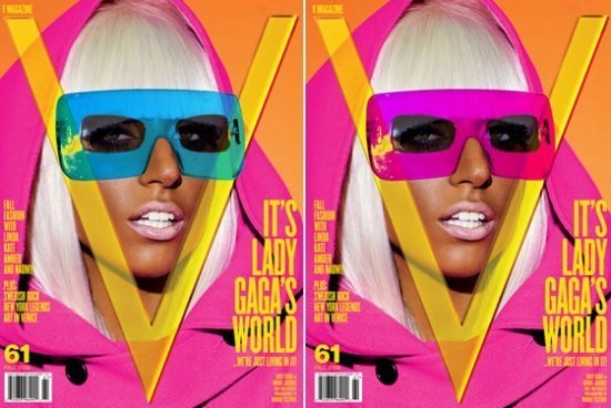 Леди GaGa для V