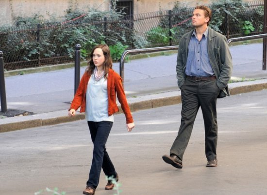 Леонардо Ди Каприо на съемках