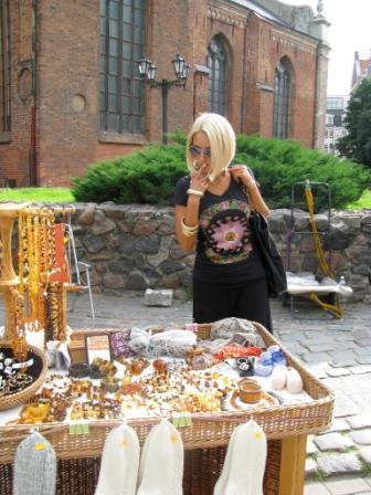 Лера Кудравцева в латвии