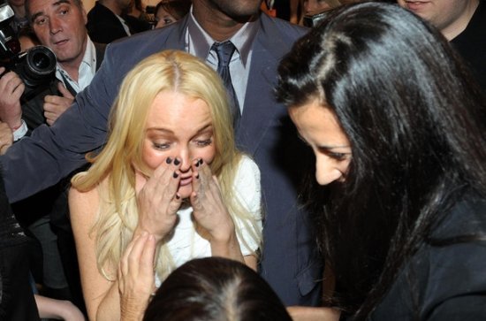 Линдсей Лохан в Париже