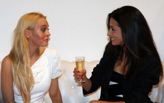 Линдсей Лохан в Париже