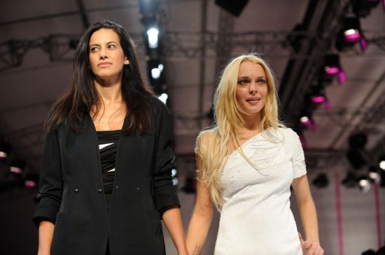 Линдсей Лохан в Париже