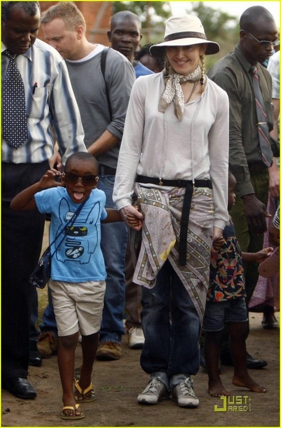 Мадонна в Малави