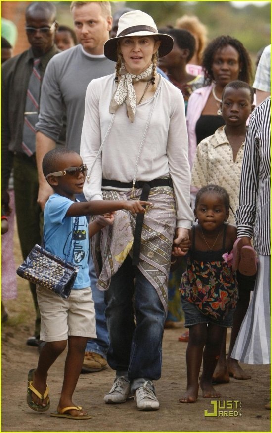 Мадонна в Малави